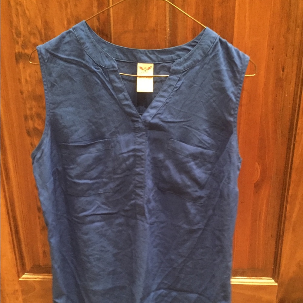 Royal Blue vneck tank